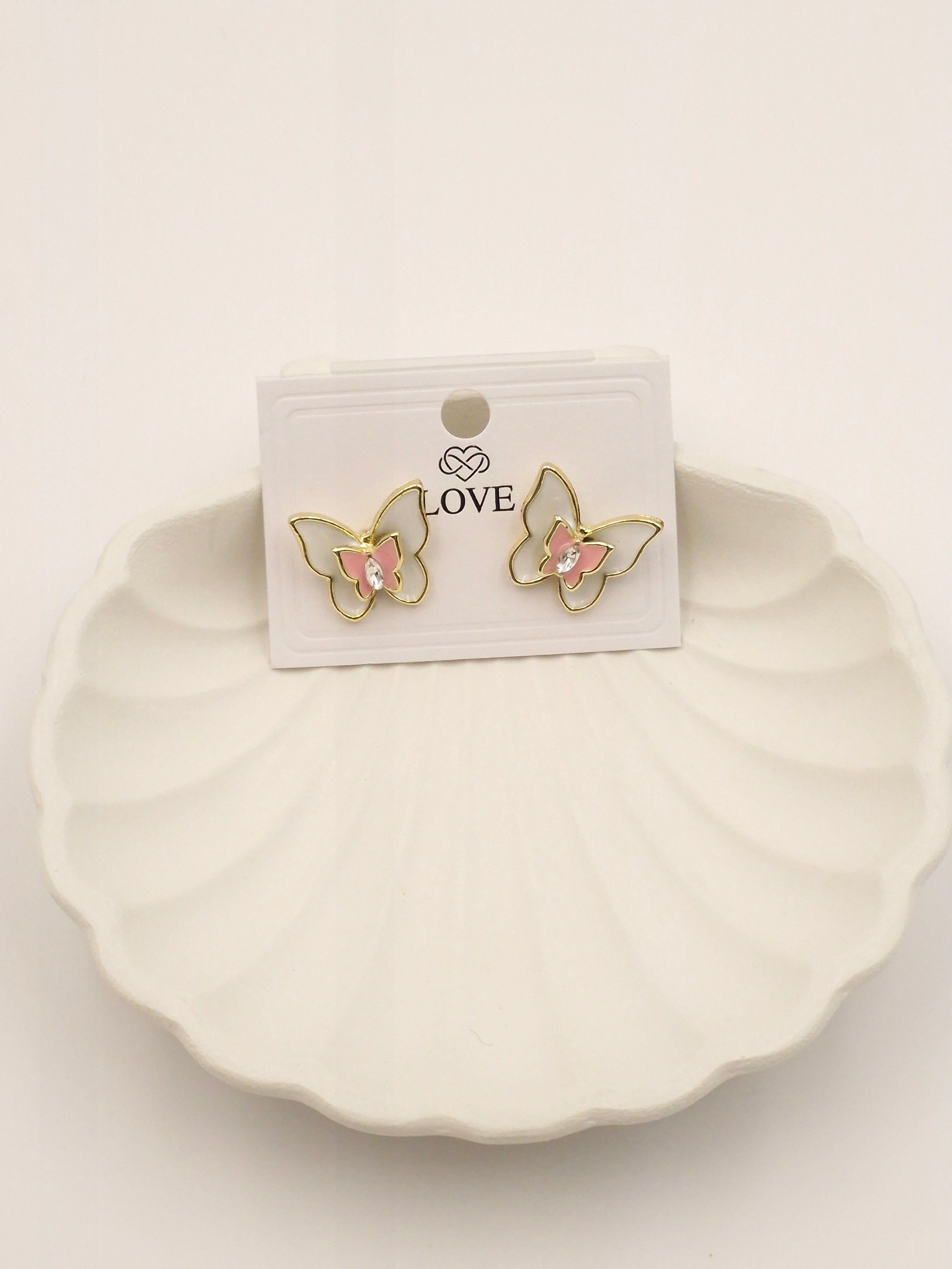 Butterfly Stud Earrings – Cute & Elegant Jewelry for Women