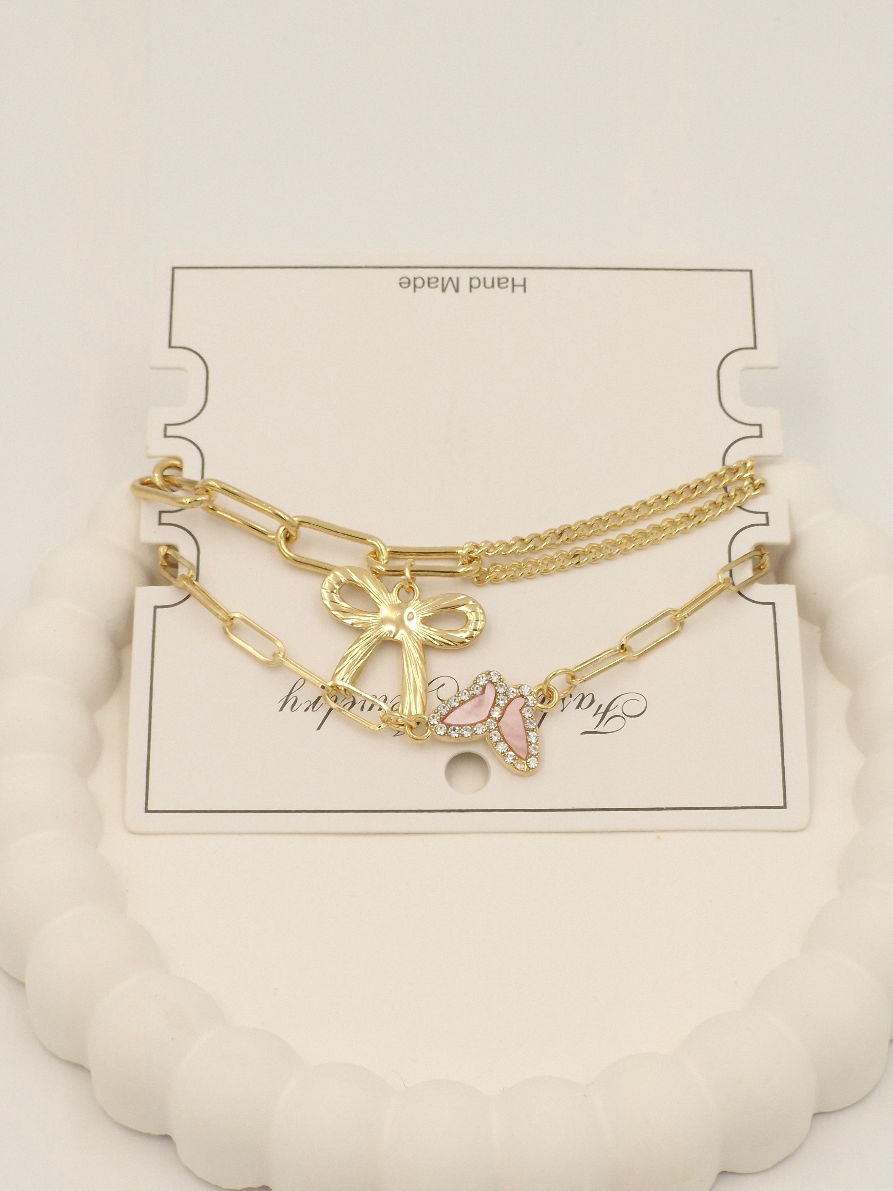 Trendy Gold Charm Bracelet for Women & Girls – Stylish Layered Fashion Jewellery
