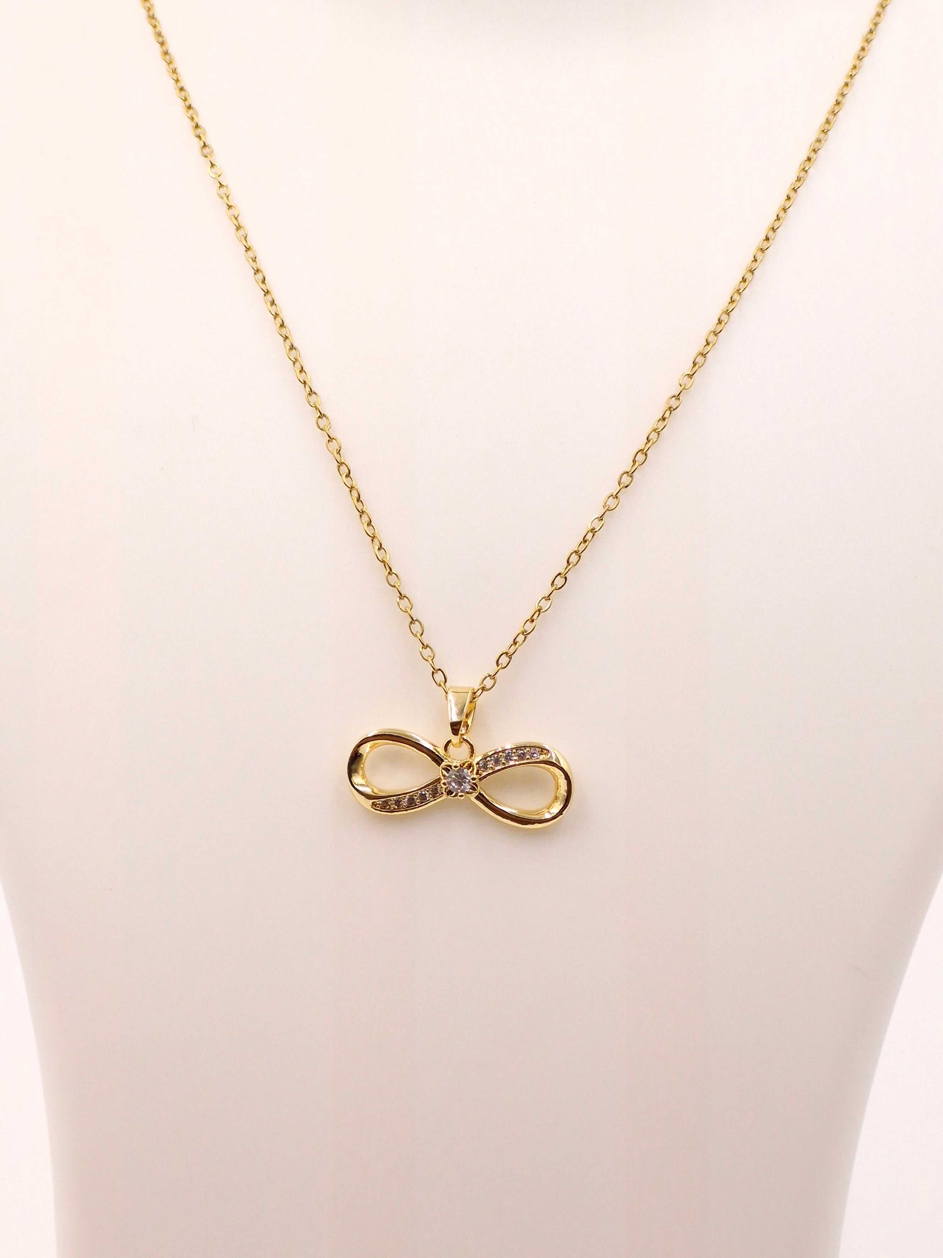 Infinity Love Gold Necklace | Anti-Tarnish Daily Wear