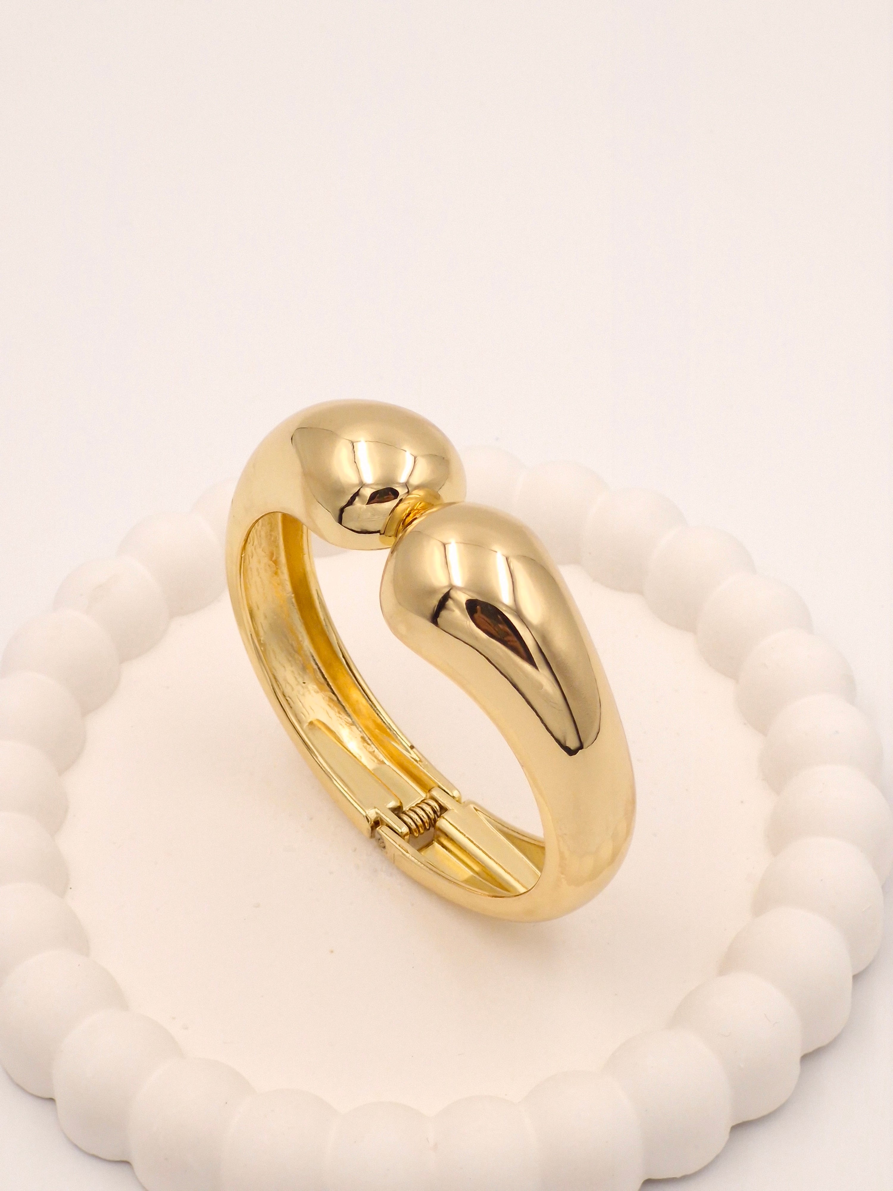 Premium Anti-Tarnish Gold Plated Stainless Steel Kada – High Shine Finish