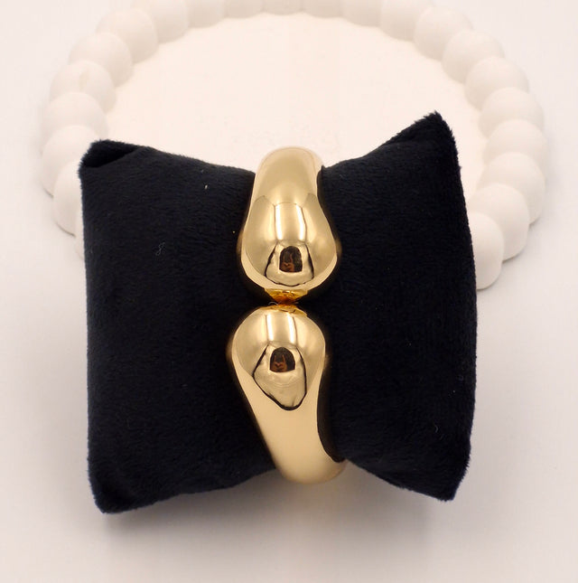 Premium Anti-Tarnish Gold Plated Stainless Steel Kada – High Shine Finish