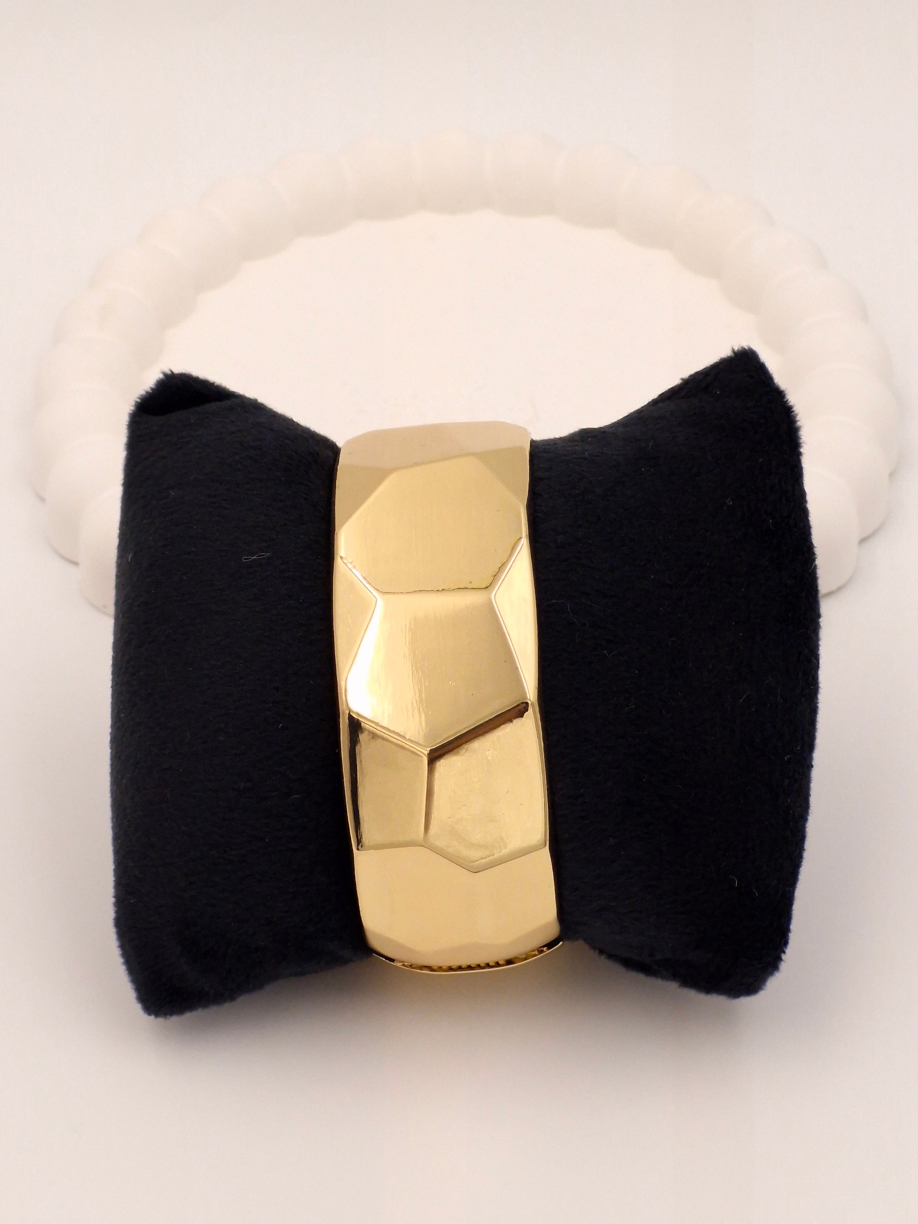 Premium Anti-Tarnish Gold Plated Stainless Steel Broad Kada – High Shine Finish