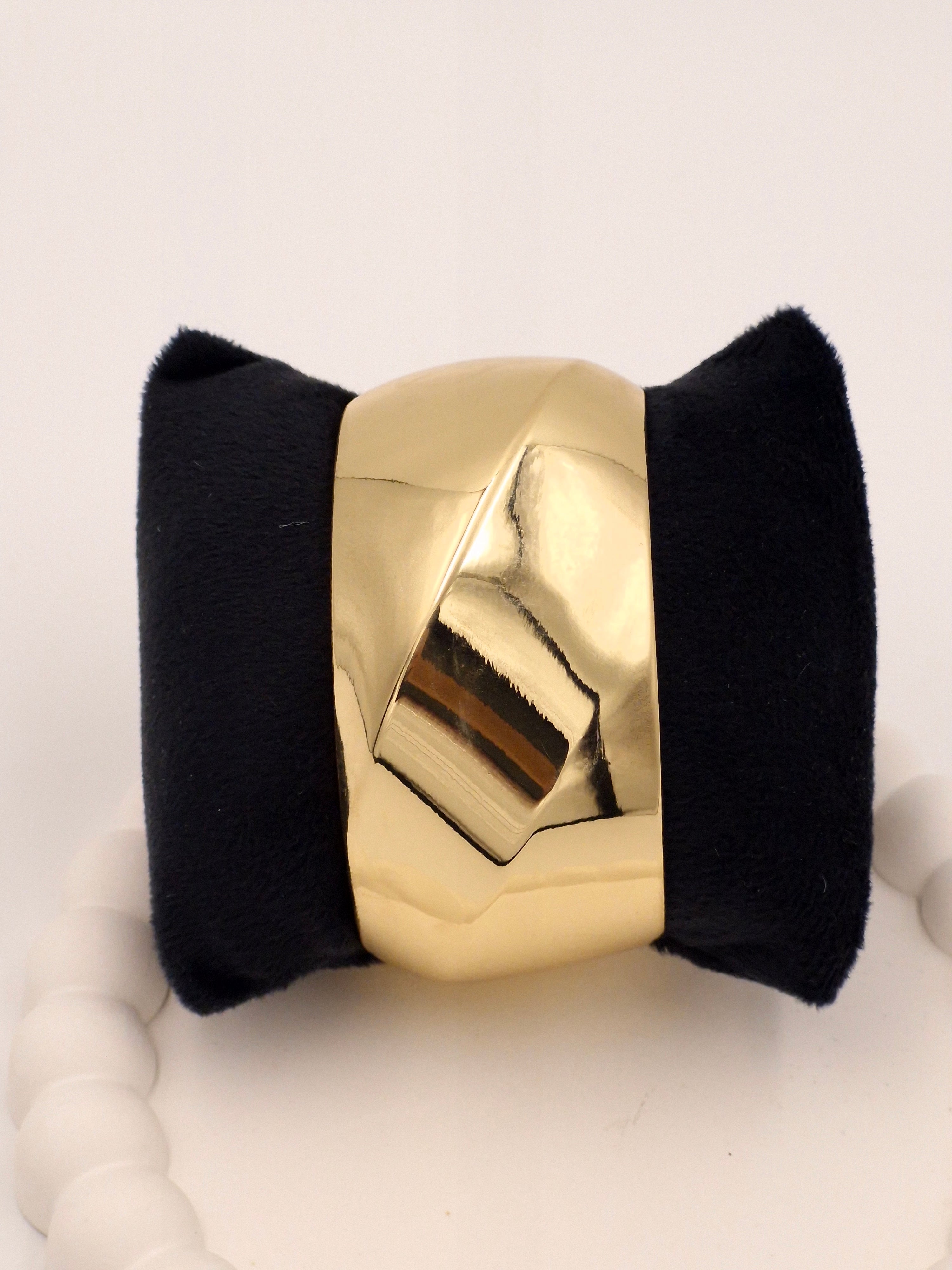 Anti-Tarnish Broad Gold Plated Stainless Steel Openable Kada – Premium Gloss Finish (Copy)