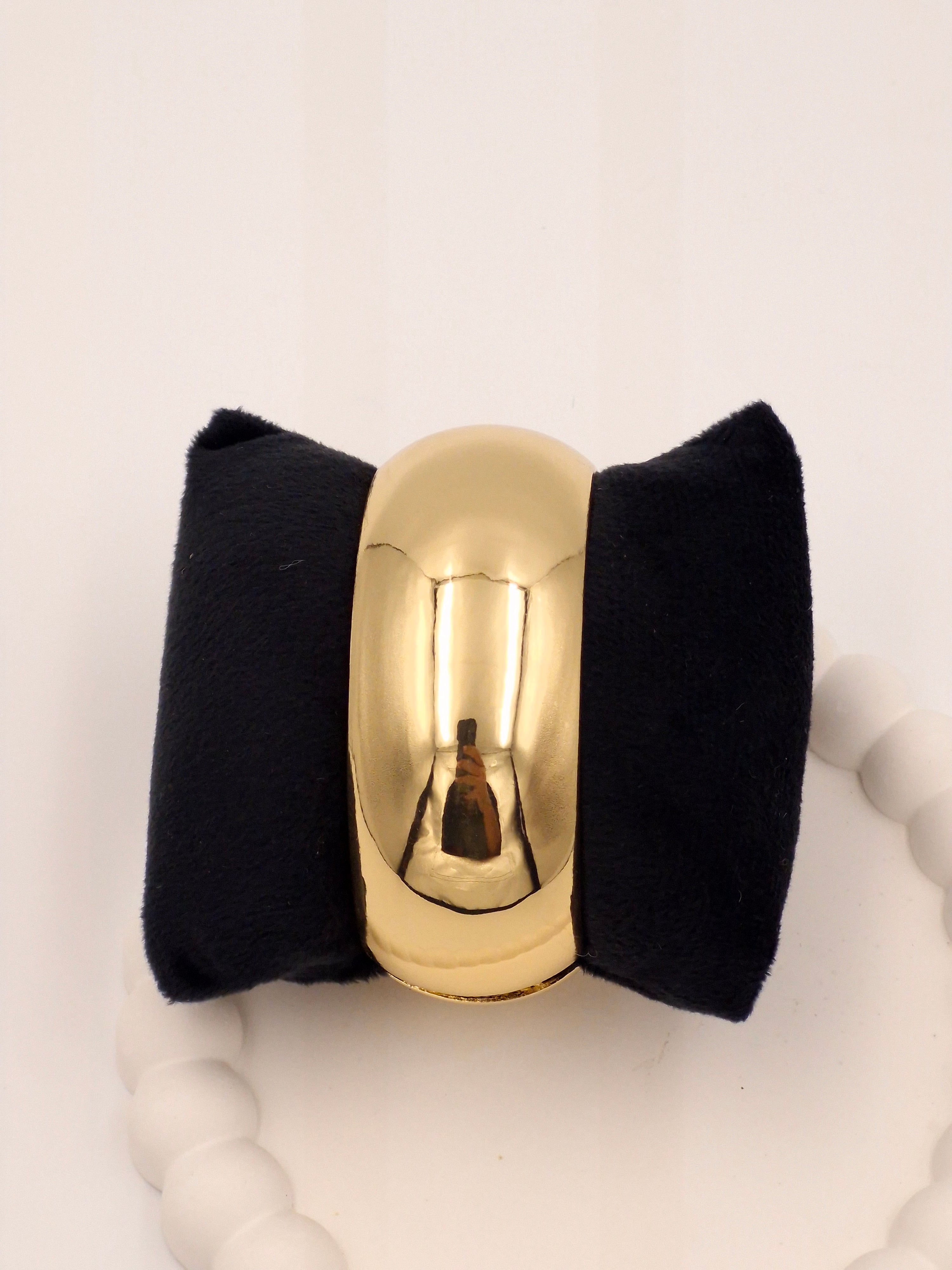 Anti-Tarnish Broad Gold Plated Stainless Steel Openable Kada – Premium Gloss Finish