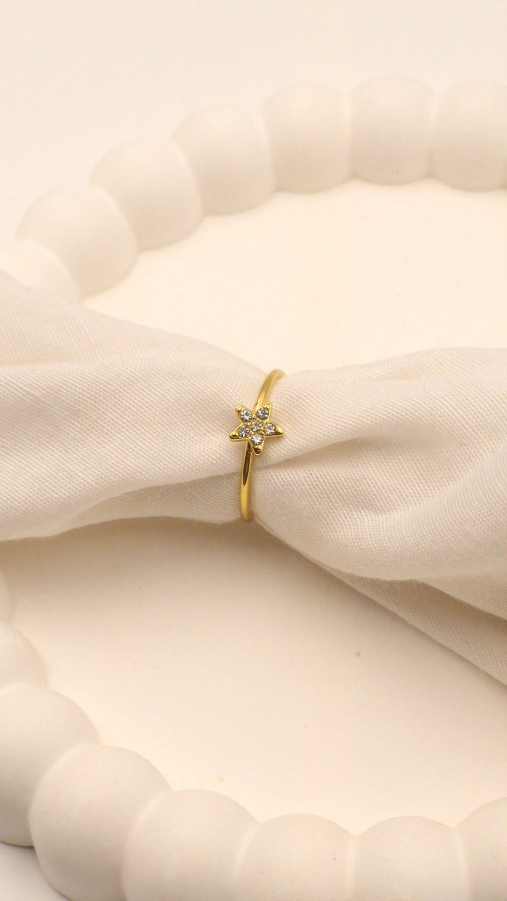 Star Gold Plated Ring for Women Casual in Ahmedabad Gandhinagar
