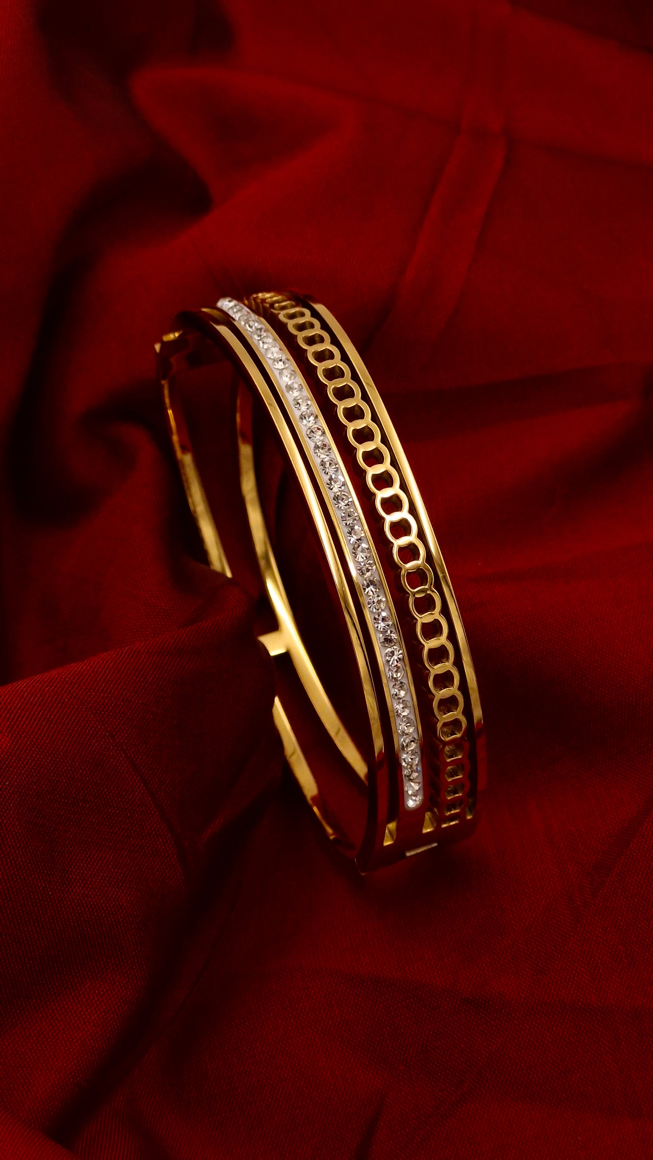 Anti Tarnish Waterproof Stylish Kada Bracelet | Party, Wedding & Gift Jewellery