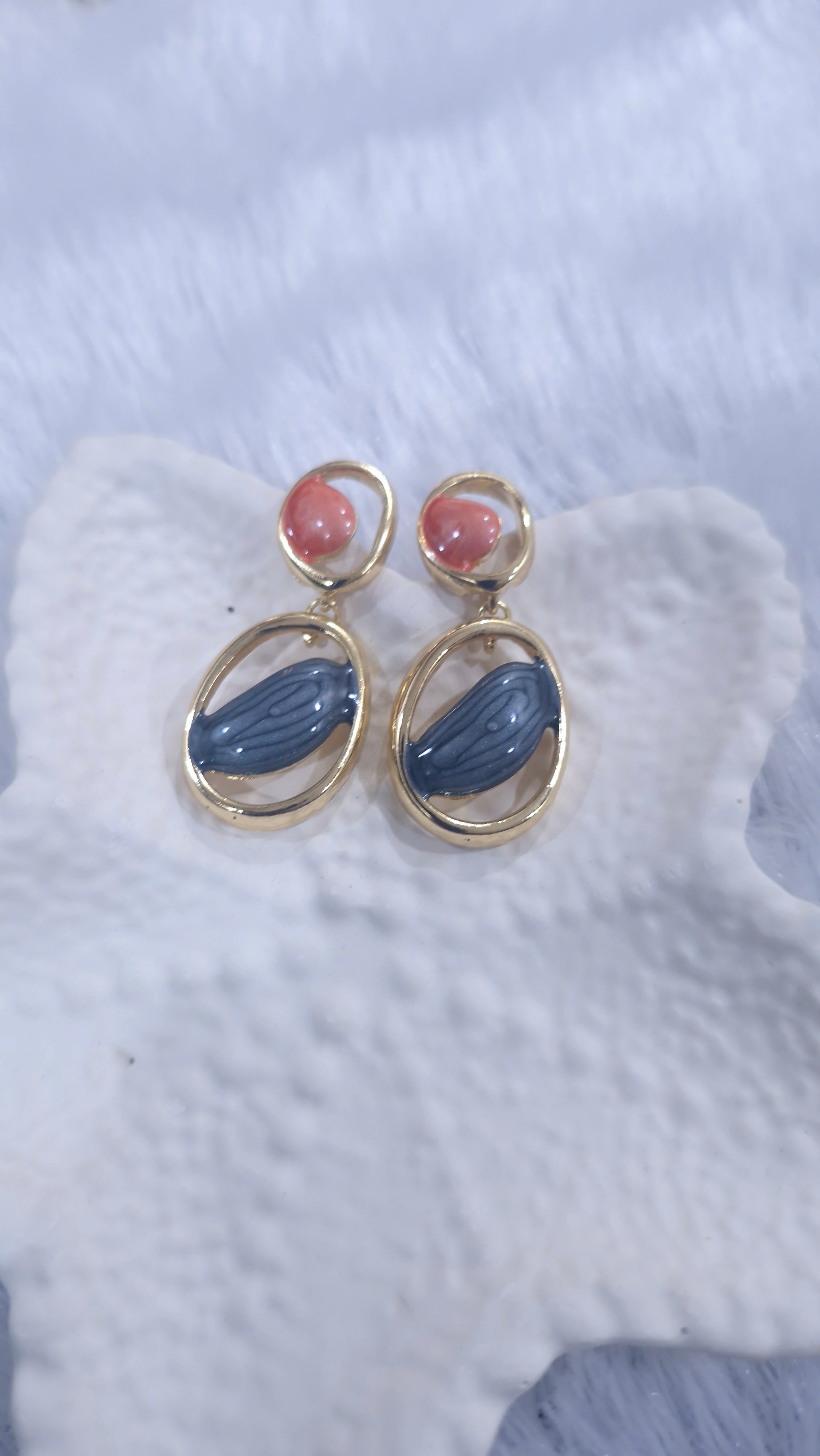 Colourful Earrings for Every Outfit | Gold Plated Statement Earrings for Women