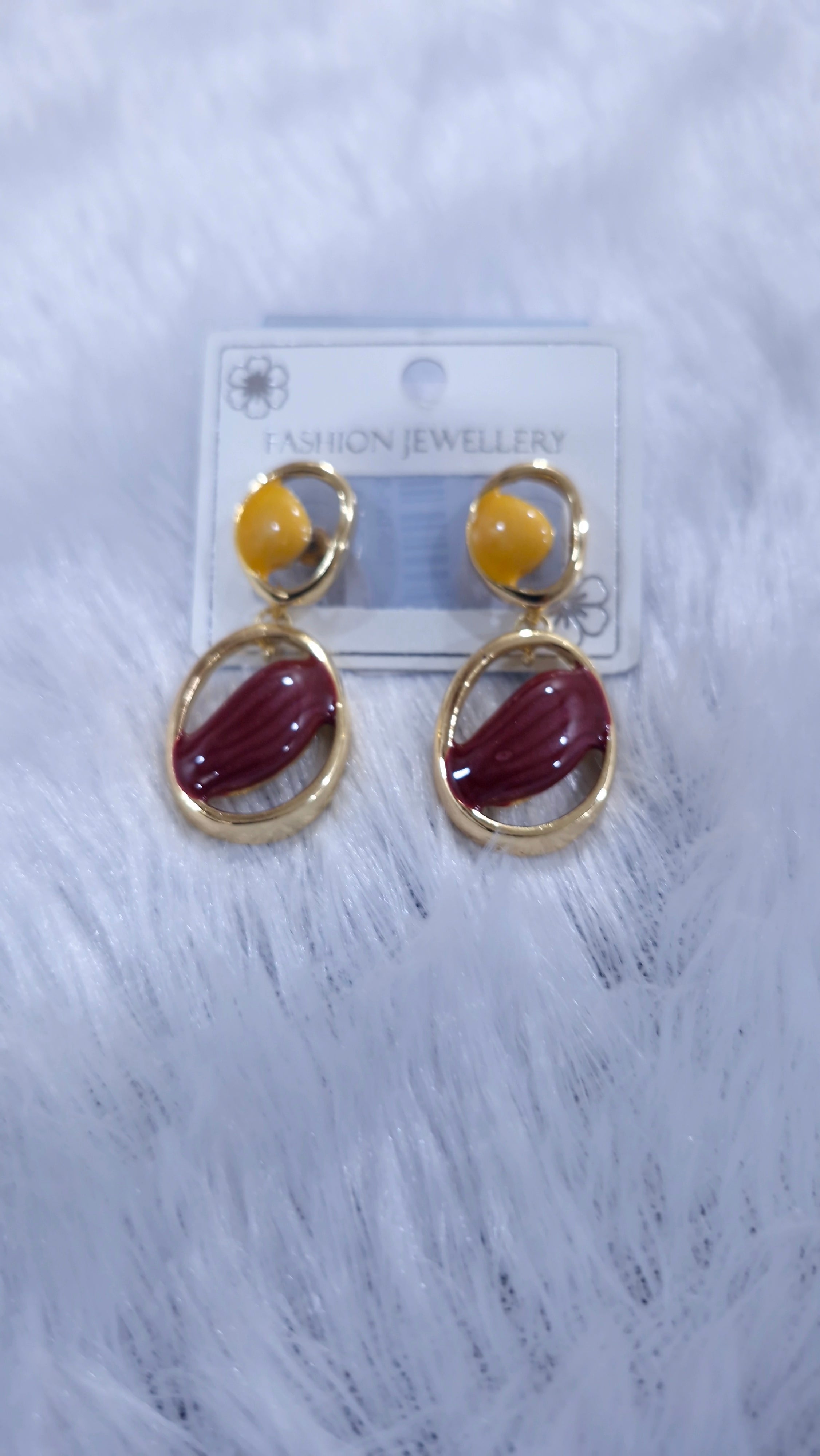 Colourful Earrings for Every Outfit | Gold Plated Statement Earrings for Women