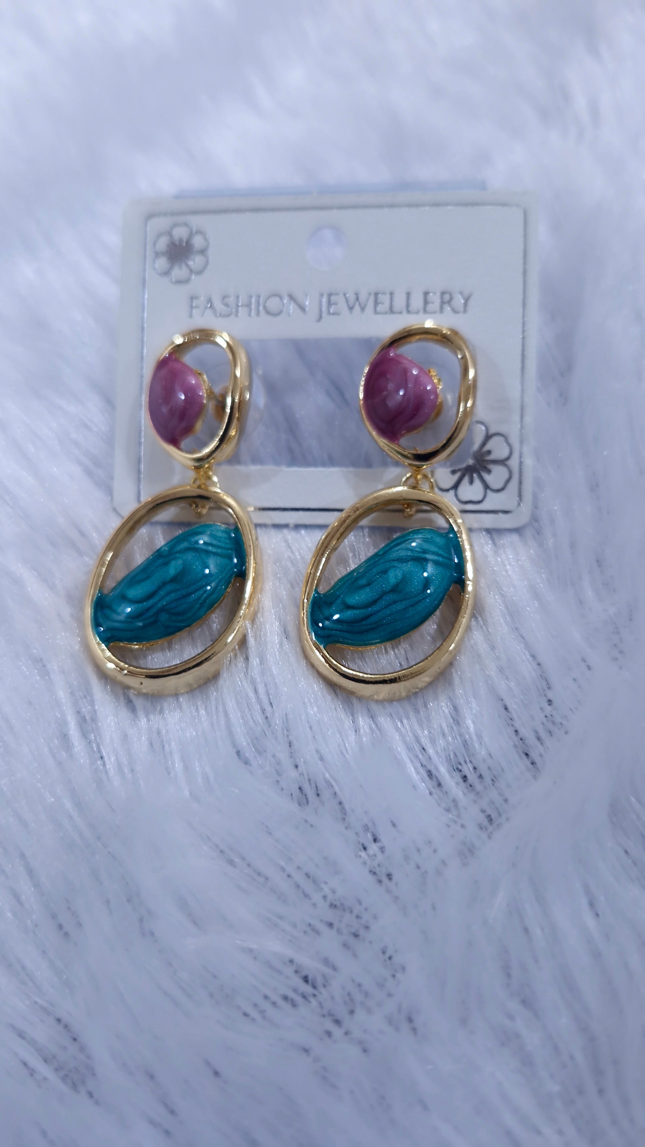 Colourful Earrings for Every Outfit | Gold Plated Statement Earrings for Women