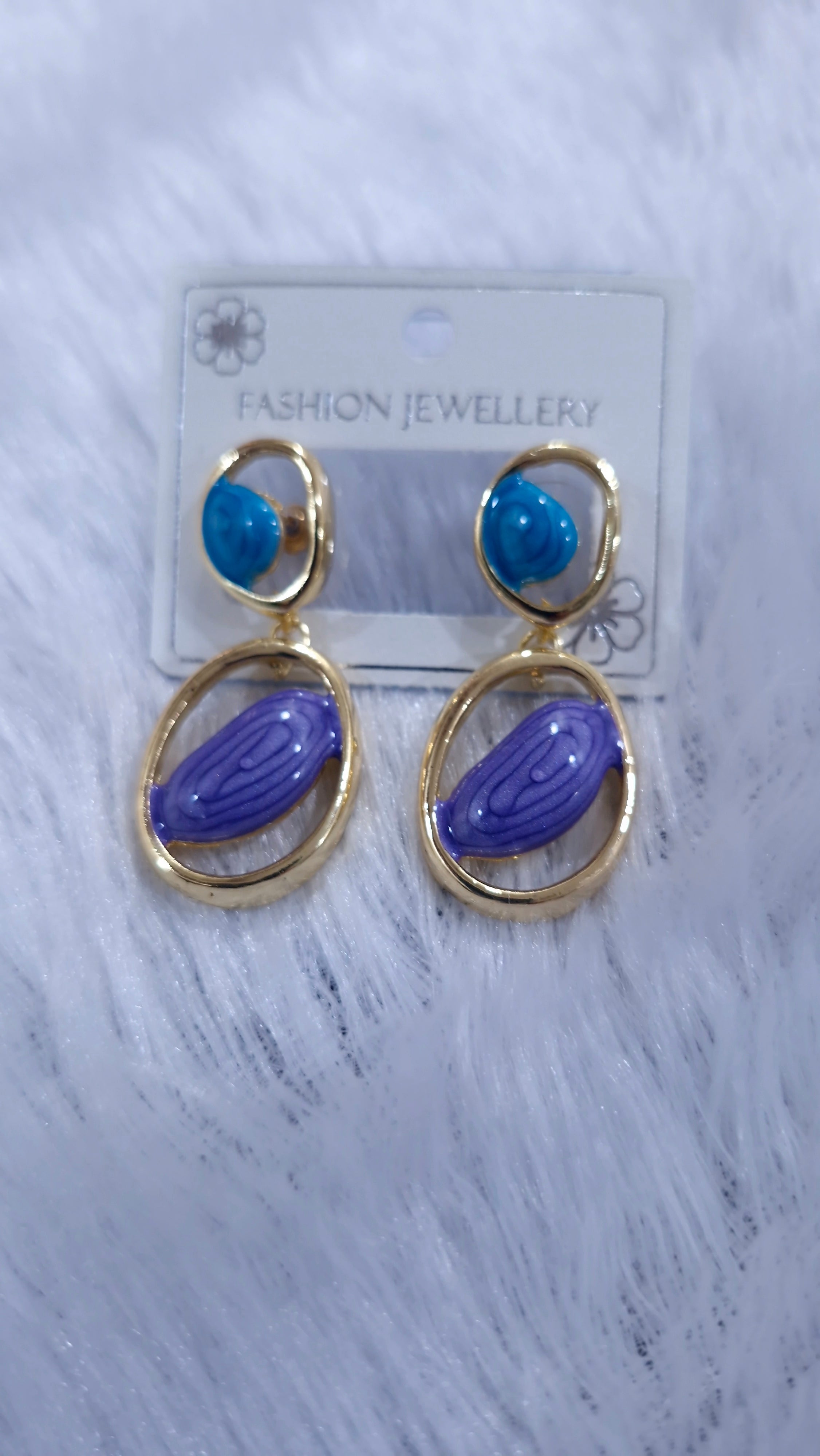 Colourful Earrings for Every Outfit | Gold Plated Statement Earrings for Women