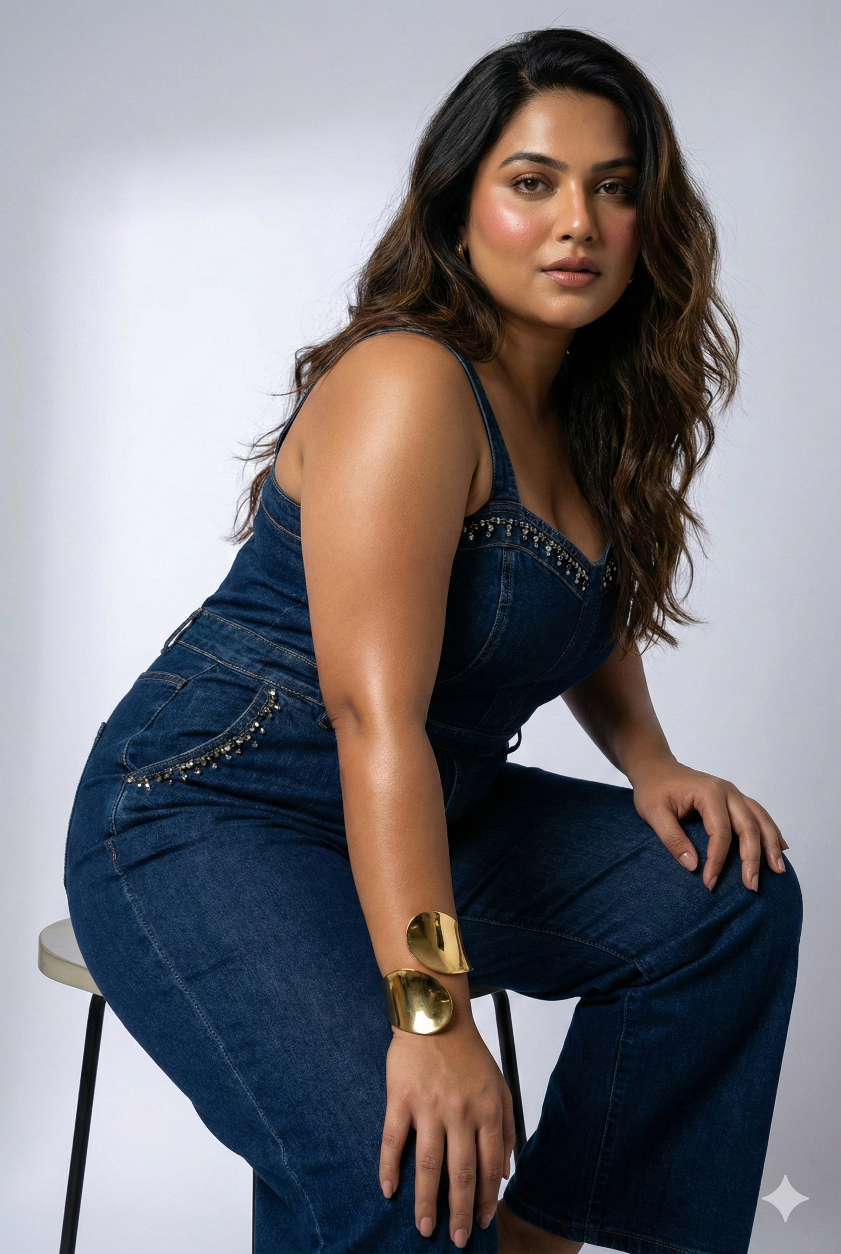 Anti-Tarnish Broad Gold Plated Stainless Steel Open Kada – Premium Gloss Finish